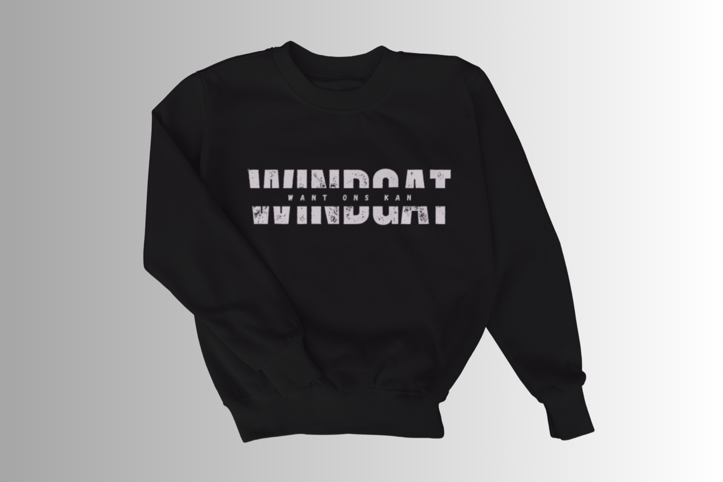 Windgat Sweater Top - Black - Want Ons Kan