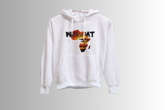 Windgat Hoody - White - Afrika