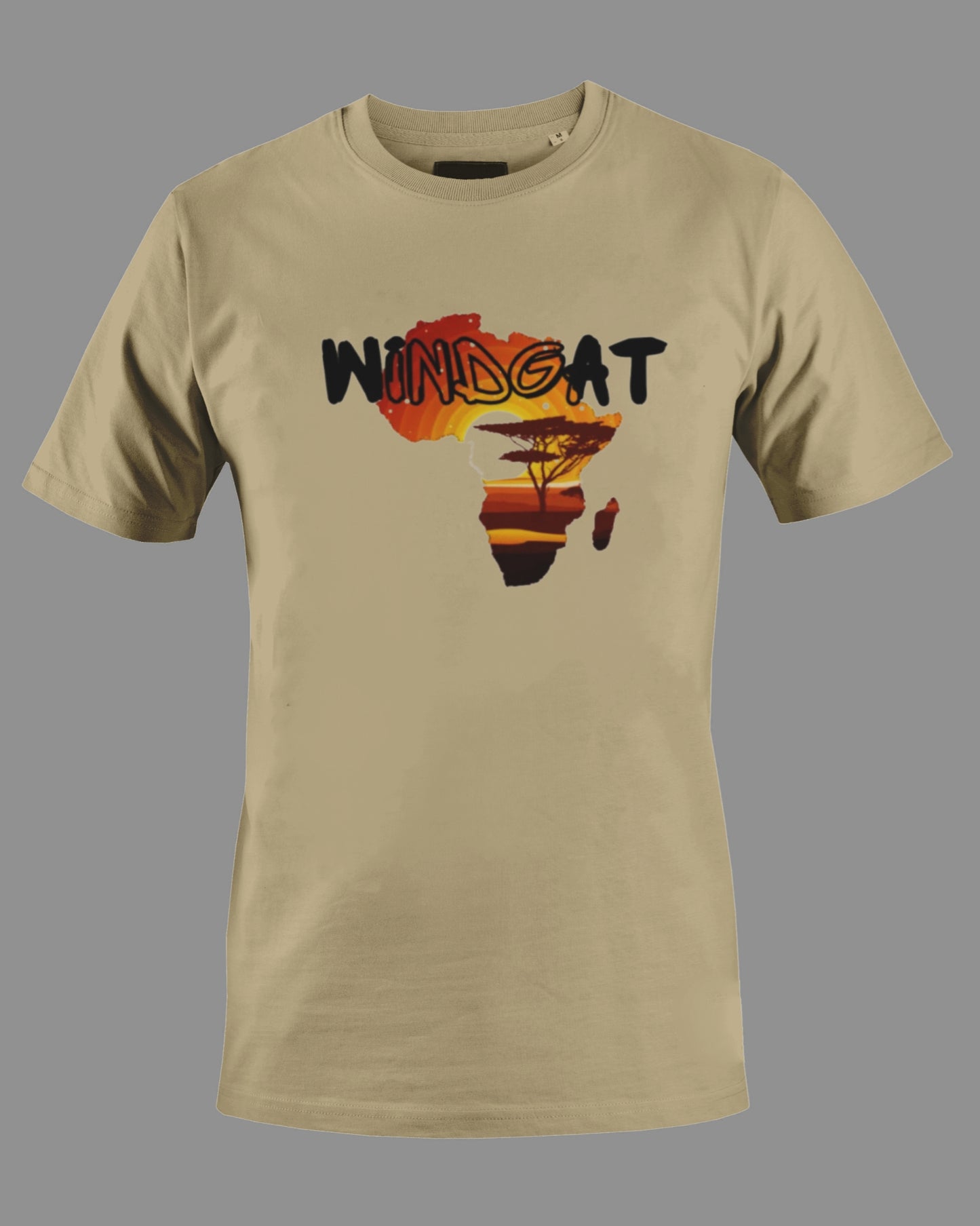 Windgat T-Shirt - Khaki - Africa
