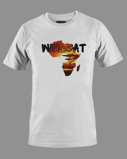 Windgat T-Shirt - White - Africa