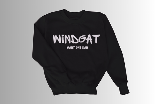 Windgat Sweater Top - Black