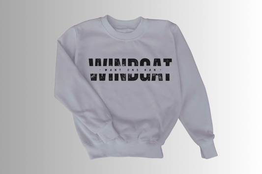 Windgat Sweater Top - Gray - Want Ons Kan