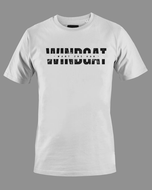 Windgat T-Shirt - White - Want ons kan